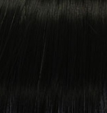 Шиньон-хвост на крабе из искусственных волос 20 см тон № 1